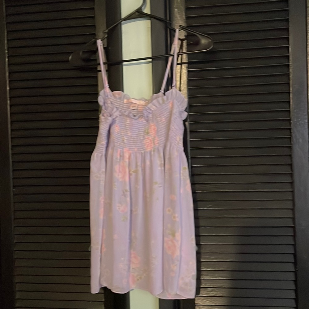 Victorias secret formal baby doll top with sequins !!